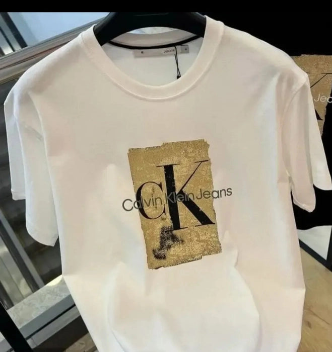 Premium White Graphic Printed T-Shirt for Men | Stylish Casual Cotton Round Neck Tee