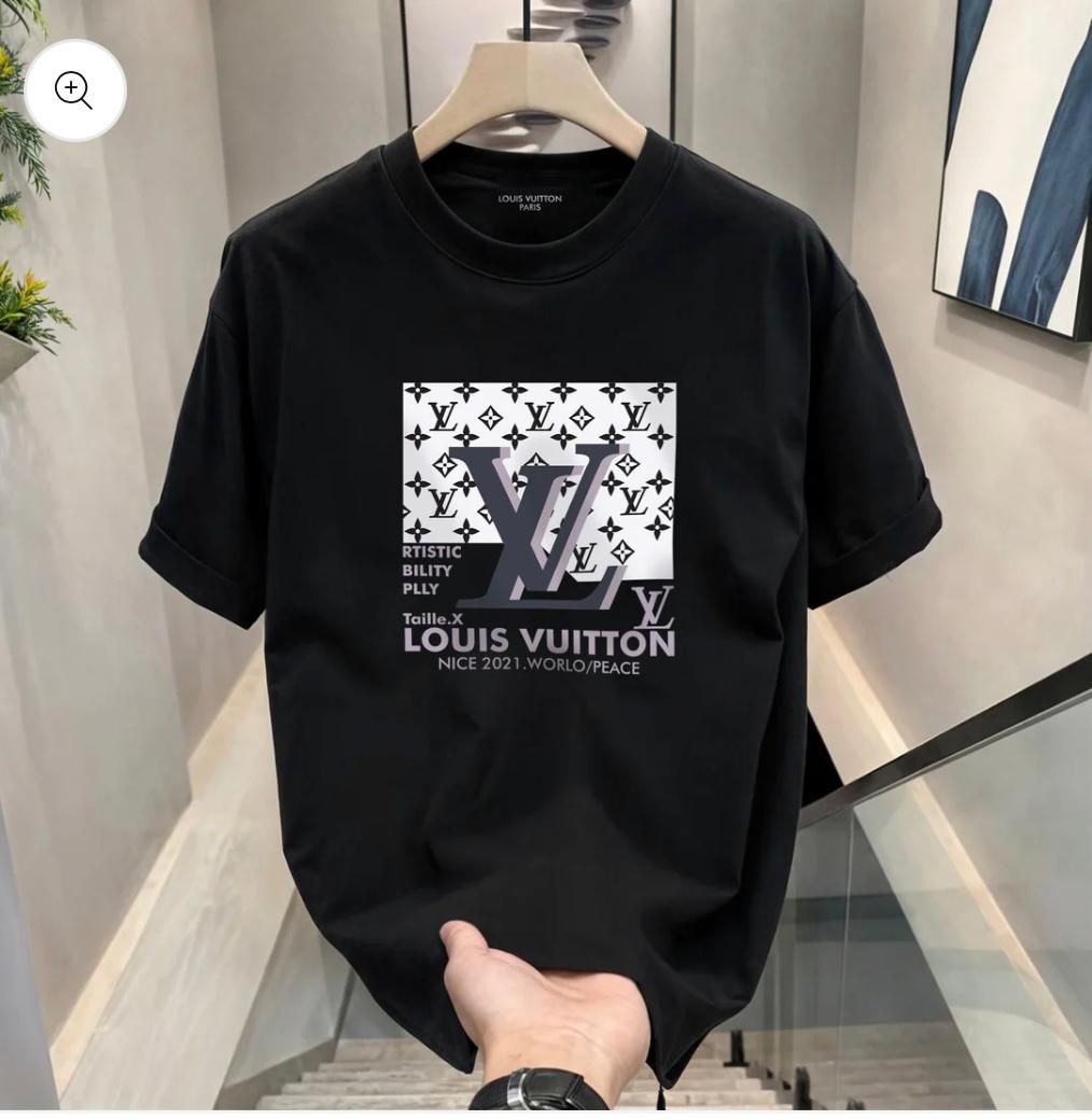 Premium Black Graphic Print T-Shirt for Men | Modern Luxury Streetwear Casual Tee
