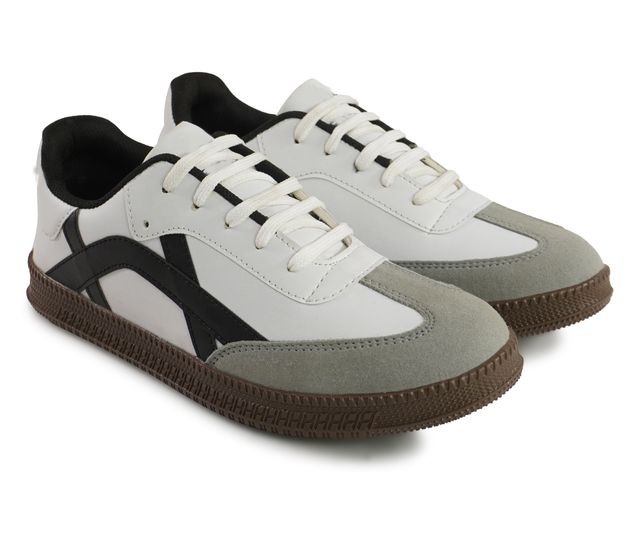 Premium Retro Casual Sneakers for Men | Stylish Everyday Lace-Up Shoes with Comfortable Fit