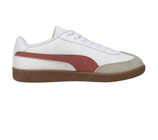 Premium White Retro Casual Sneakers for Men | Stylish Lace-Up Shoes with Gum Sole Comfort