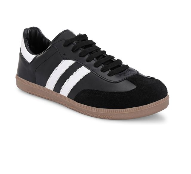 Premium Classic Street Sneakers for Men | Stylish Casual Lace-Up Shoes with Gum Sole