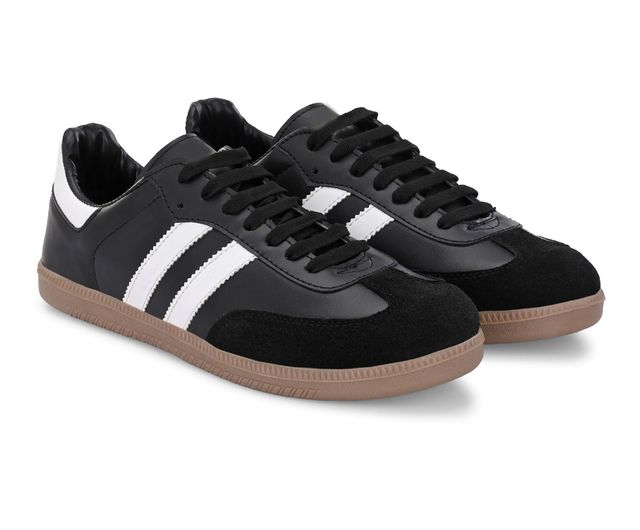 Premium Classic Street Sneakers for Men | Stylish Casual Lace-Up Shoes with Gum Sole