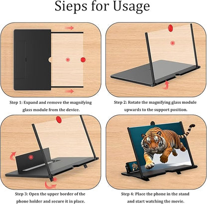 Mobile Phone Video Screen Magnifier