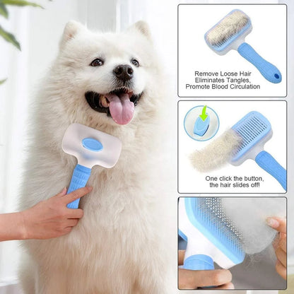 5-in-1 Pet Grooming Kit – Complete Hair Removal & Bath Care Set for Dogs & Cats